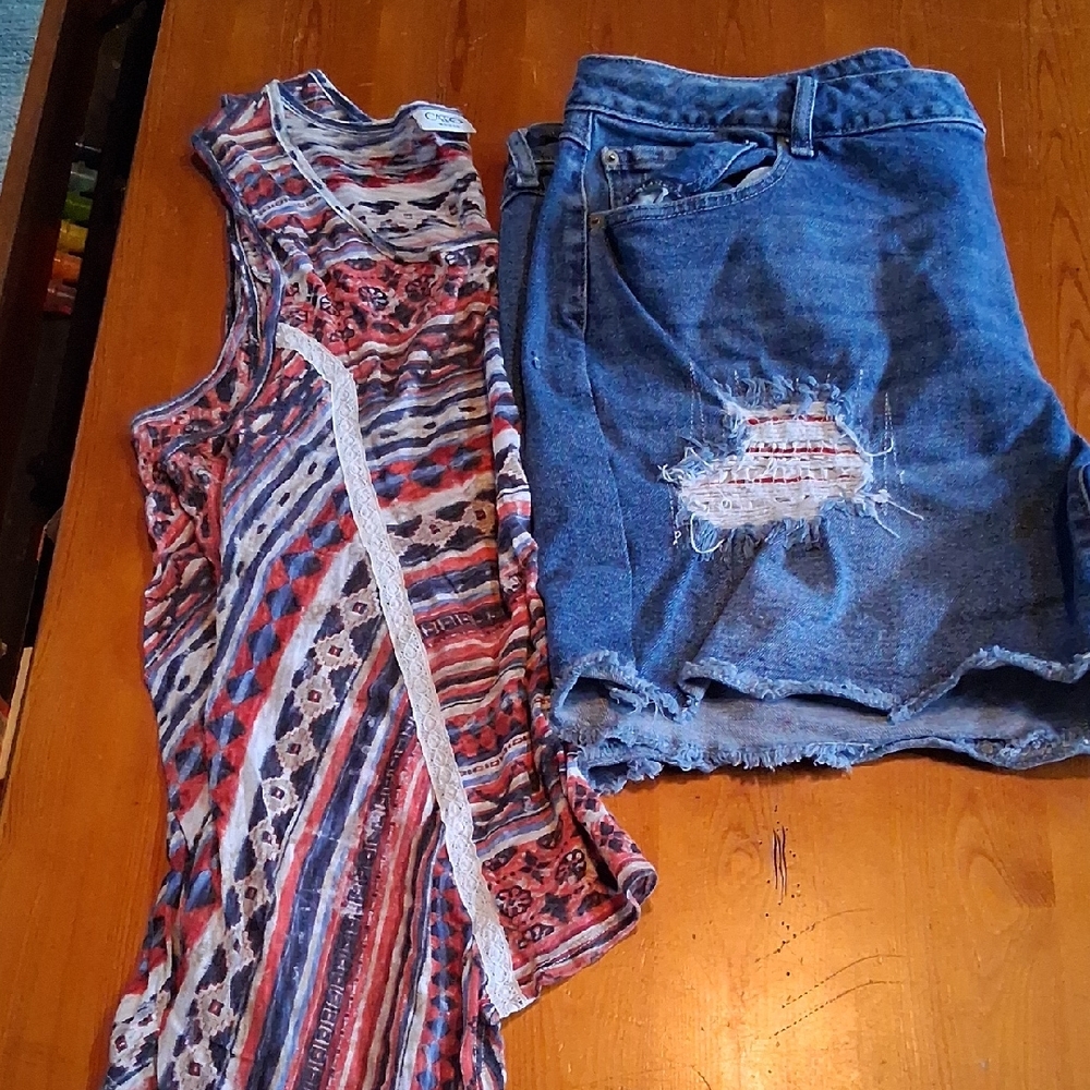 Cato Blue Jean Shorts